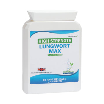 Lungwort Max 60 Fast Release Capsules Vegetarian
