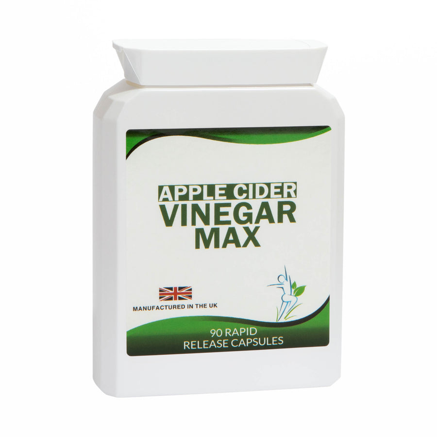 Apple Cider Vinegar 90 Vegetarian Capsules Weight Loss Diet Detox Slimming Aid Support